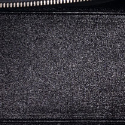 セリーヌ バイカラーラゲッジバッグ リザード＆レザー マイクロ