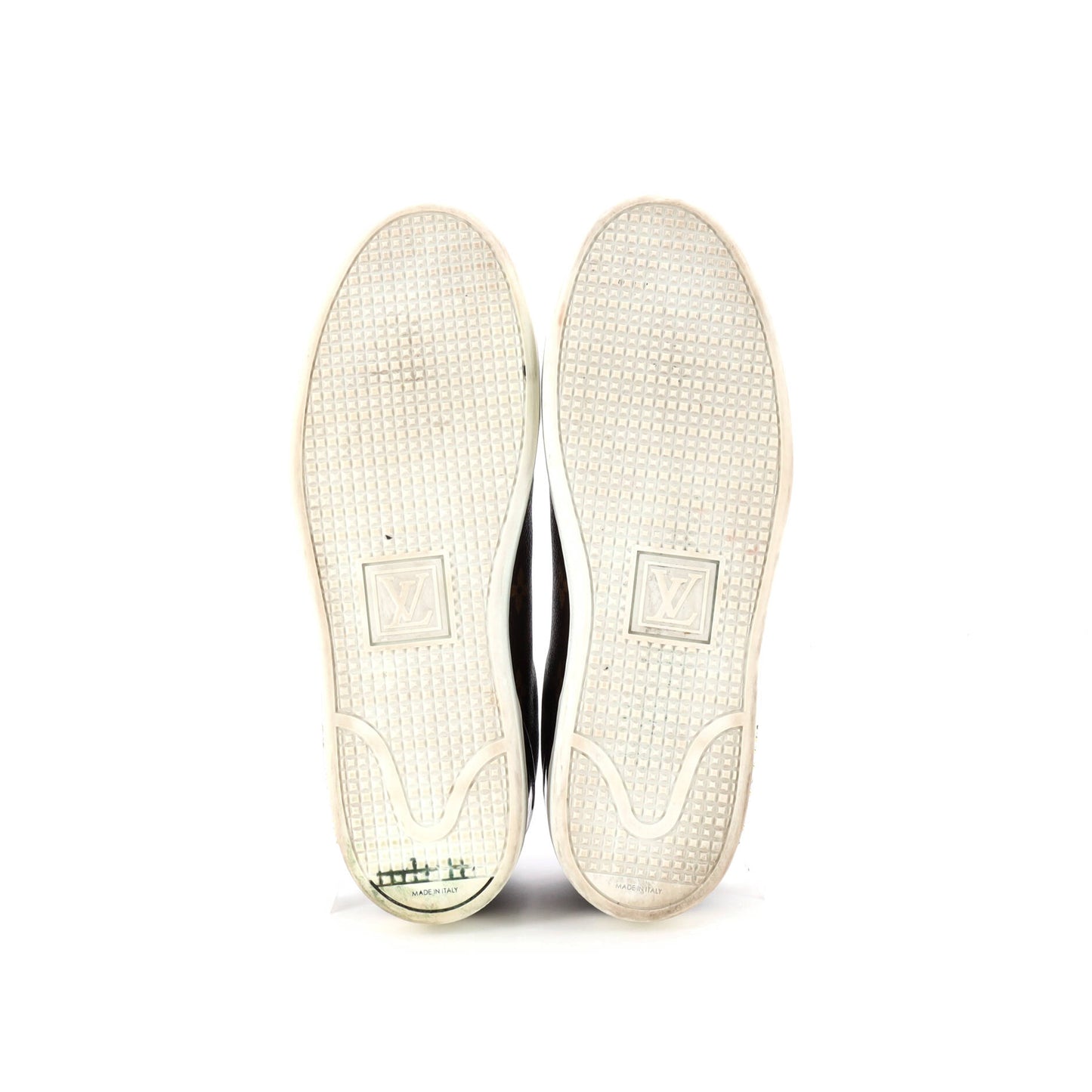 ルイ・レディース フロントロウ モノグラム キャンバス パテントレザー