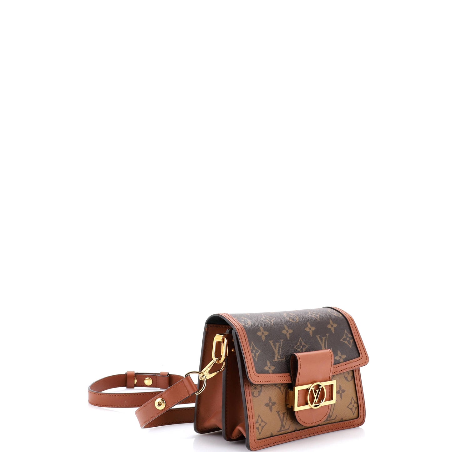 ルイ・モノグラム ドーフィーヌショルダーバッグ リバースモノグラムキャンバス ミニ