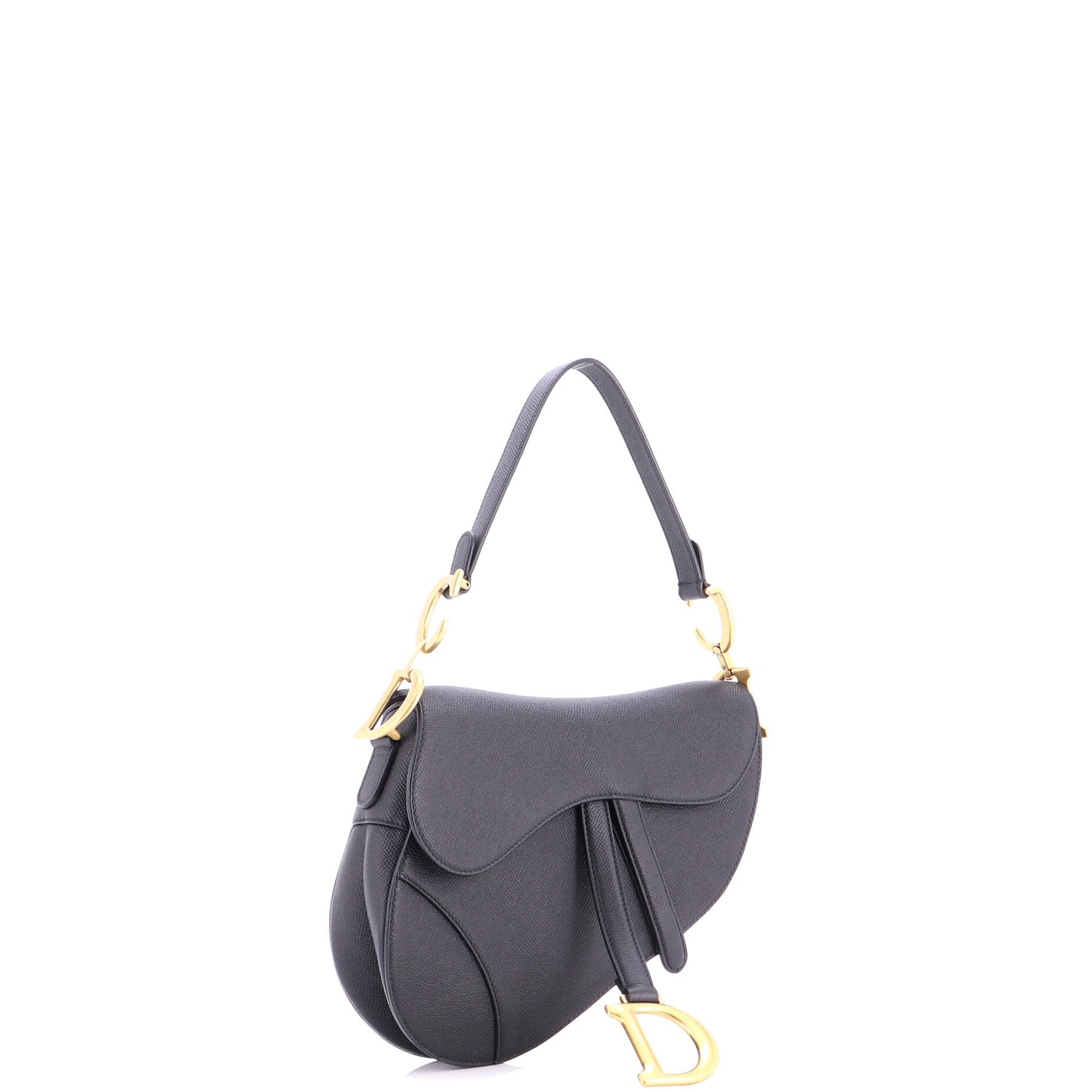 クリスチャン・ディオール サドルハンドバッグ レザー ミディアム