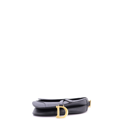 クリスチャン・ディオール サドルハンドバッグ レザー ミディアム