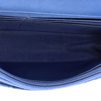 シャネル 19 ウォレット オン チェーン キルティング デニム