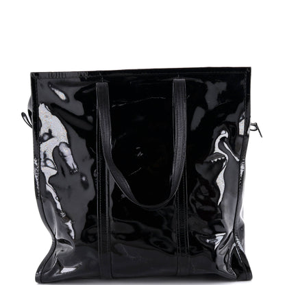 バレンシアガ バザール トートバッグ パテント ミディアム