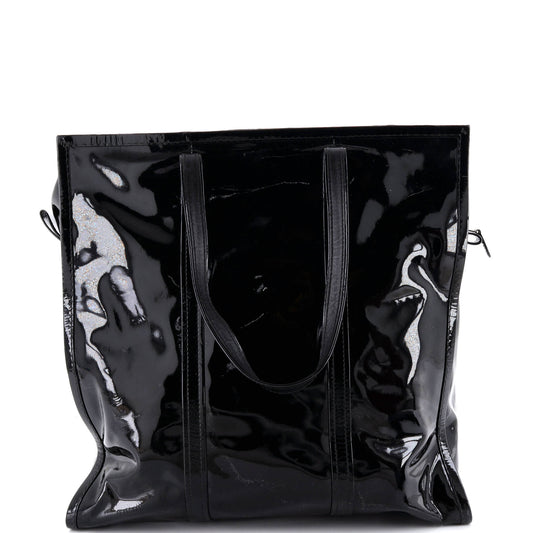 バレンシアガ バザール トートバッグ パテント ミディアム