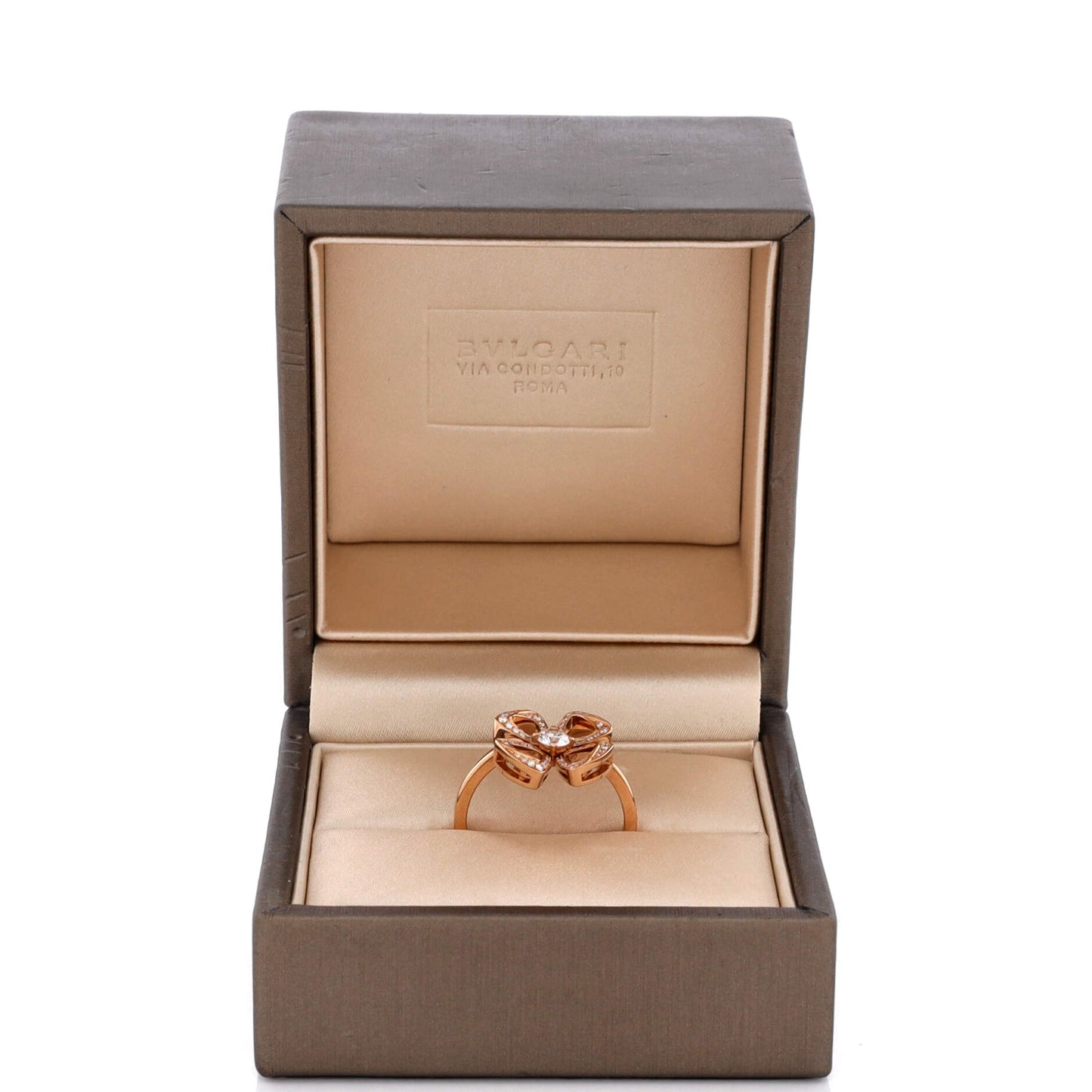 ブルガリ フィオレヴァー リング 18Kローズゴールド＆ダイヤモンド