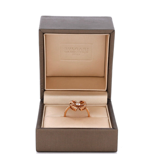 ブルガリ フィオレヴァー リング 18Kローズゴールド＆ダイヤモンド