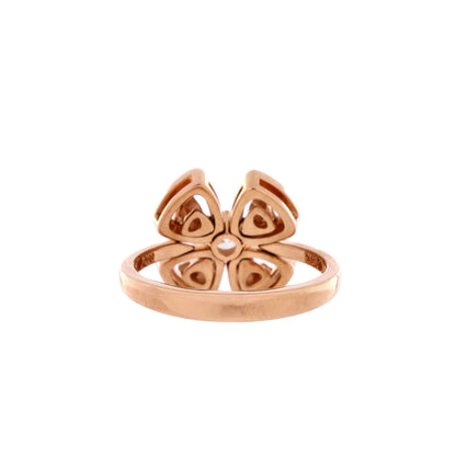 ブルガリ フィオレヴァー リング 18Kローズゴールド＆ダイヤモンド