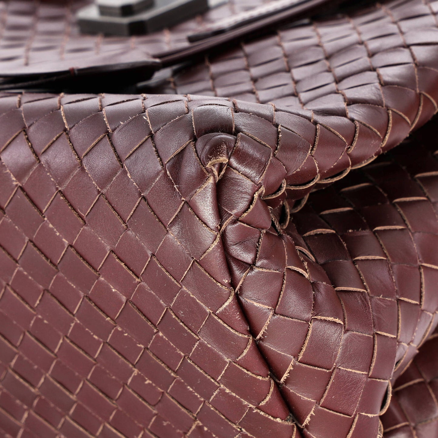 ボッテガ・ヴェネタ ローマ バッグ イントレチャート ナッパ スモール