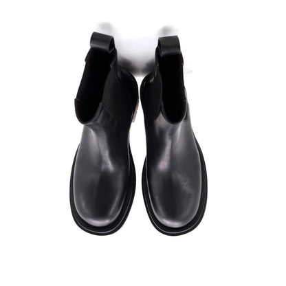 ボッテガ・ヴェネタ レディース ラグヒール チェルシーブーツ レザー