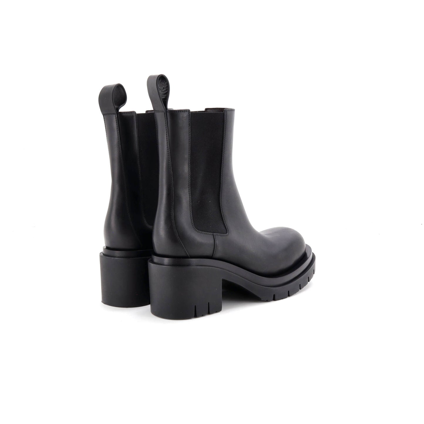 ボッテガ・ヴェネタ レディース ラグヒール チェルシーブーツ レザー