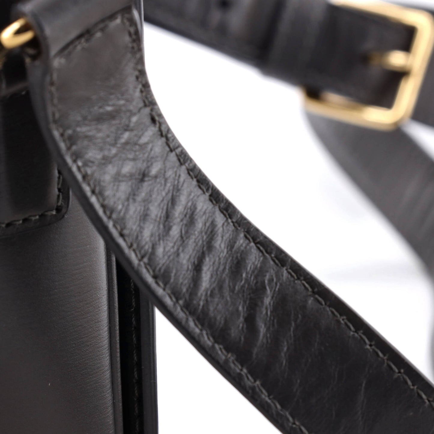 Celine Triomphe Medium Shoulder Bag in Smooth Calfskin