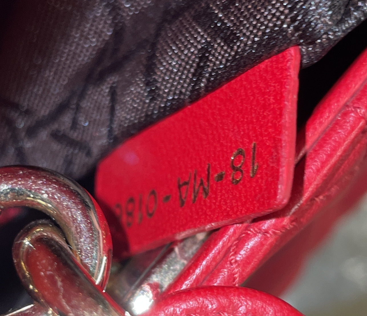 Christian Dior My Lady Dior Bag Cannage Quilted Lambskin