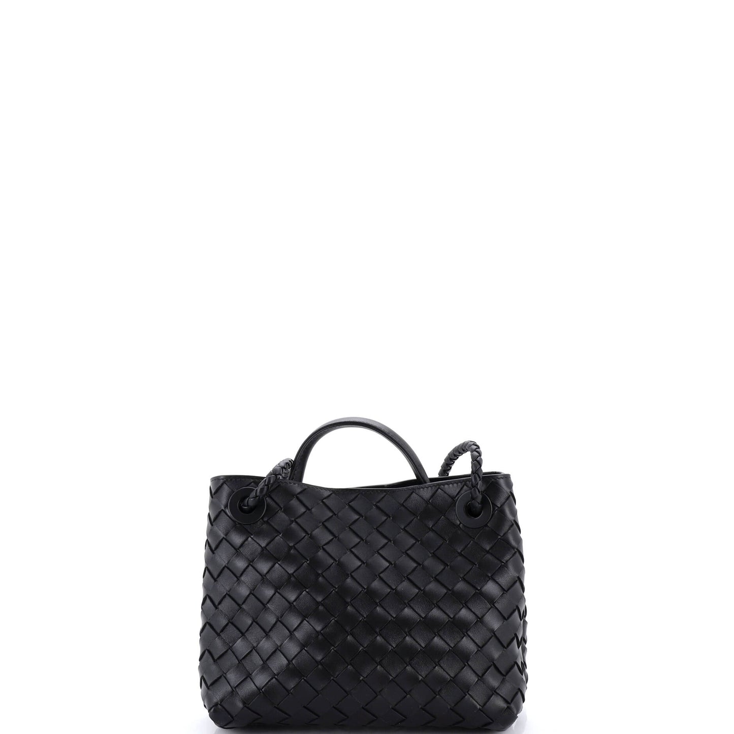 ボッテガ・ヴェネタ アンディアモ トップハンドルバッグ イントレチャート ナッパ スモール