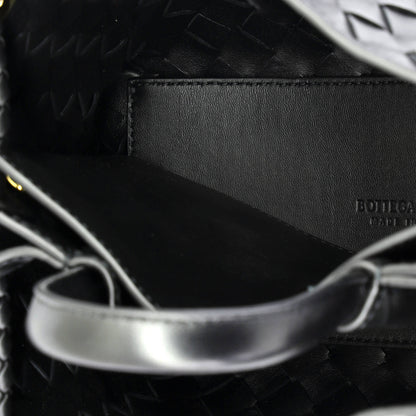 ボッテガ・ヴェネタ アンディアモ トップハンドルバッグ イントレチャート ナッパ スモール