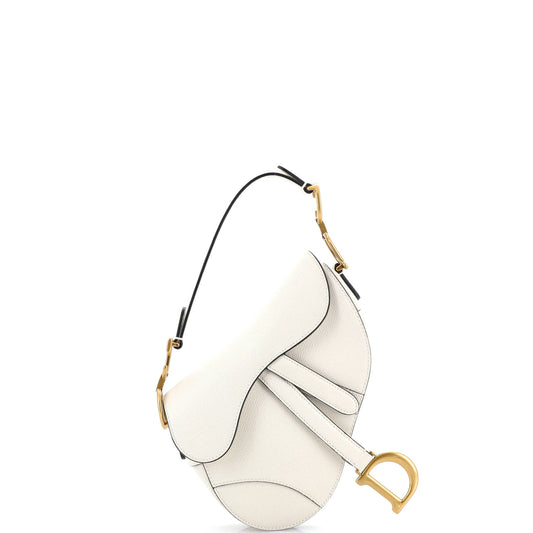 Christian Dior Saddle Leather Mini Handbag