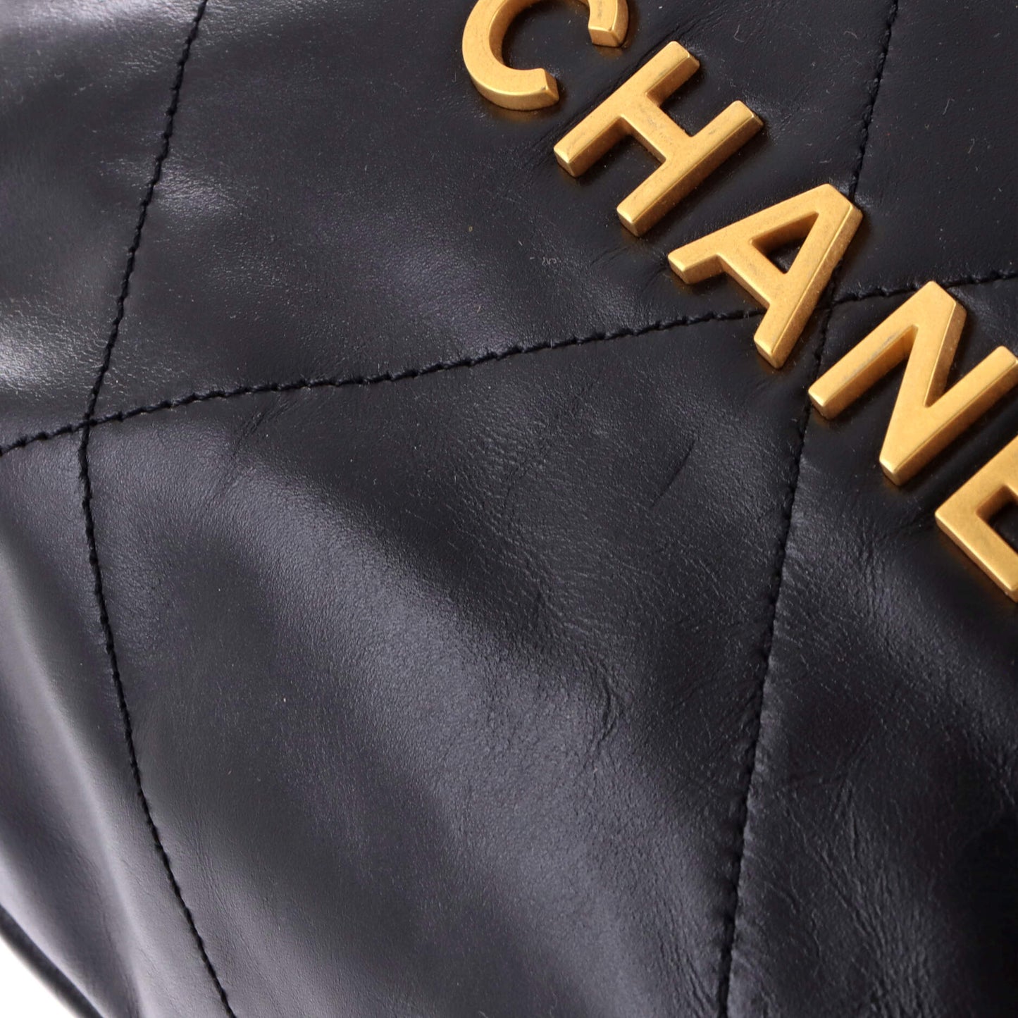 Chanel 22 Chain Backpack in Quilted Calfskin, Medium