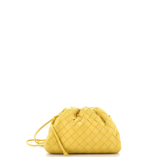 ボッテガ ヴェネタ ザ ポーチ イントレチャート ナッパ ミニ