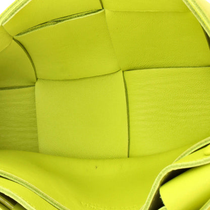 ボッテガ ヴェネタ カセット ベルト バッグ マキシ イントレチャート レザー