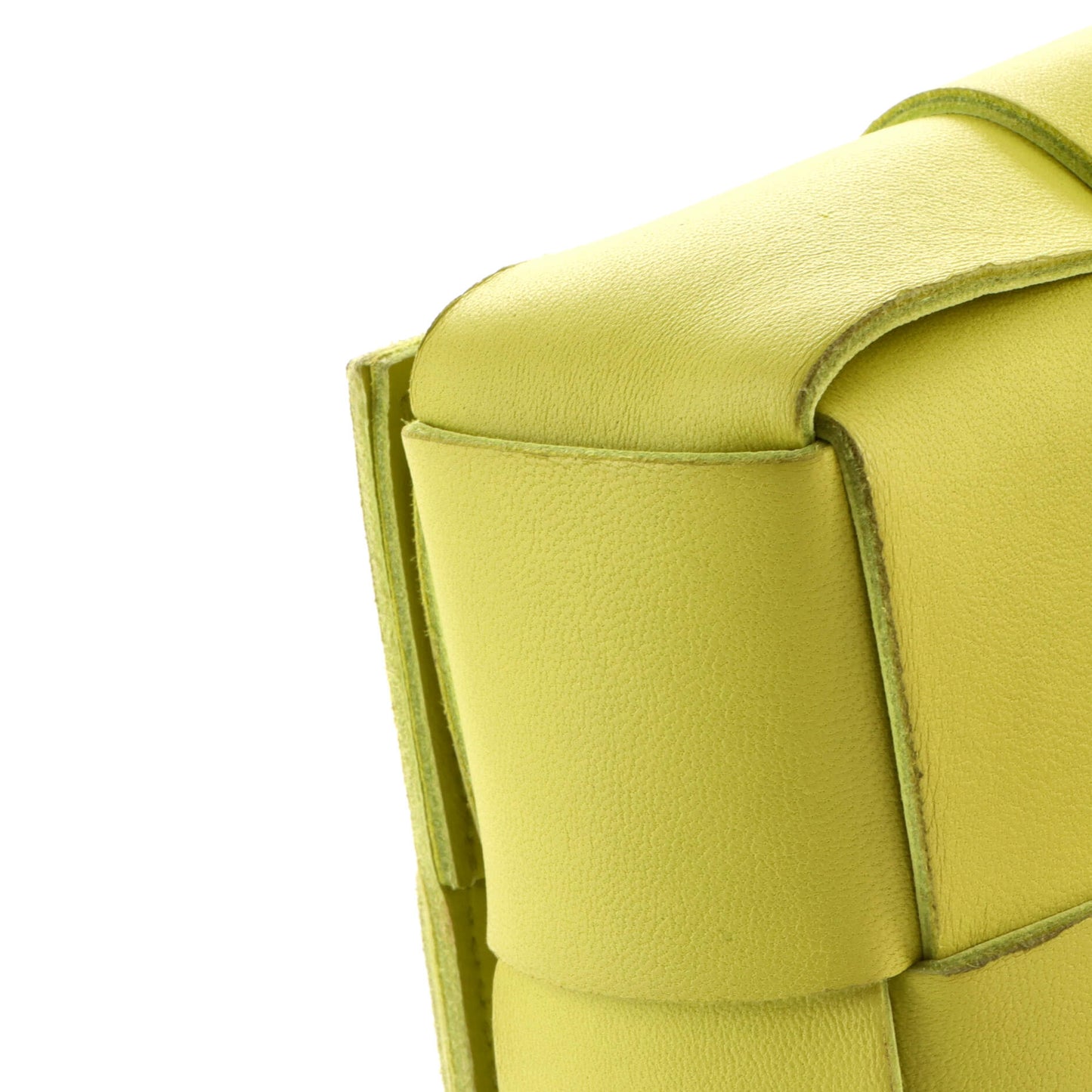 ボッテガ ヴェネタ カセット ベルト バッグ マキシ イントレチャート レザー