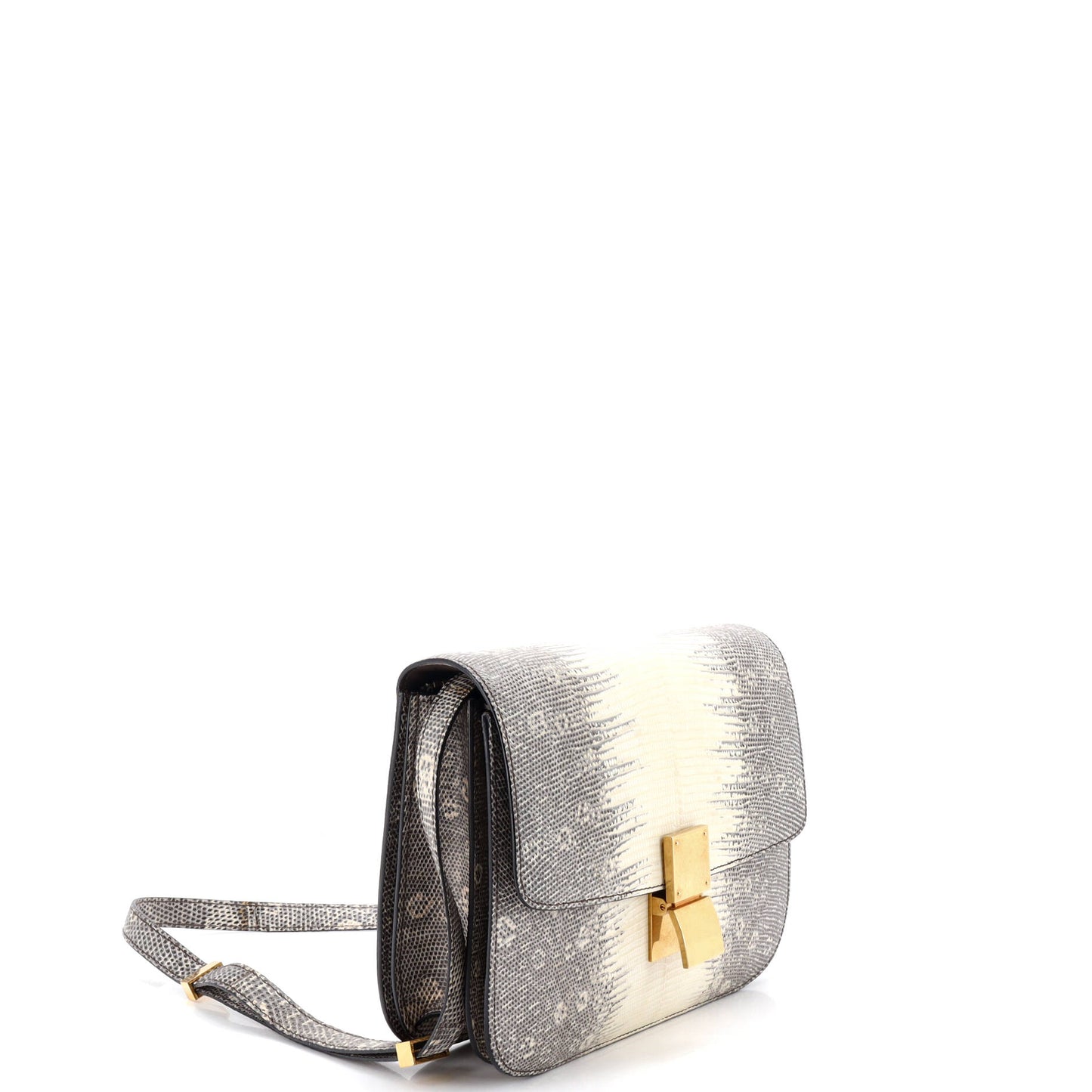 Celine Classic Box Bag, Lizard, Medium