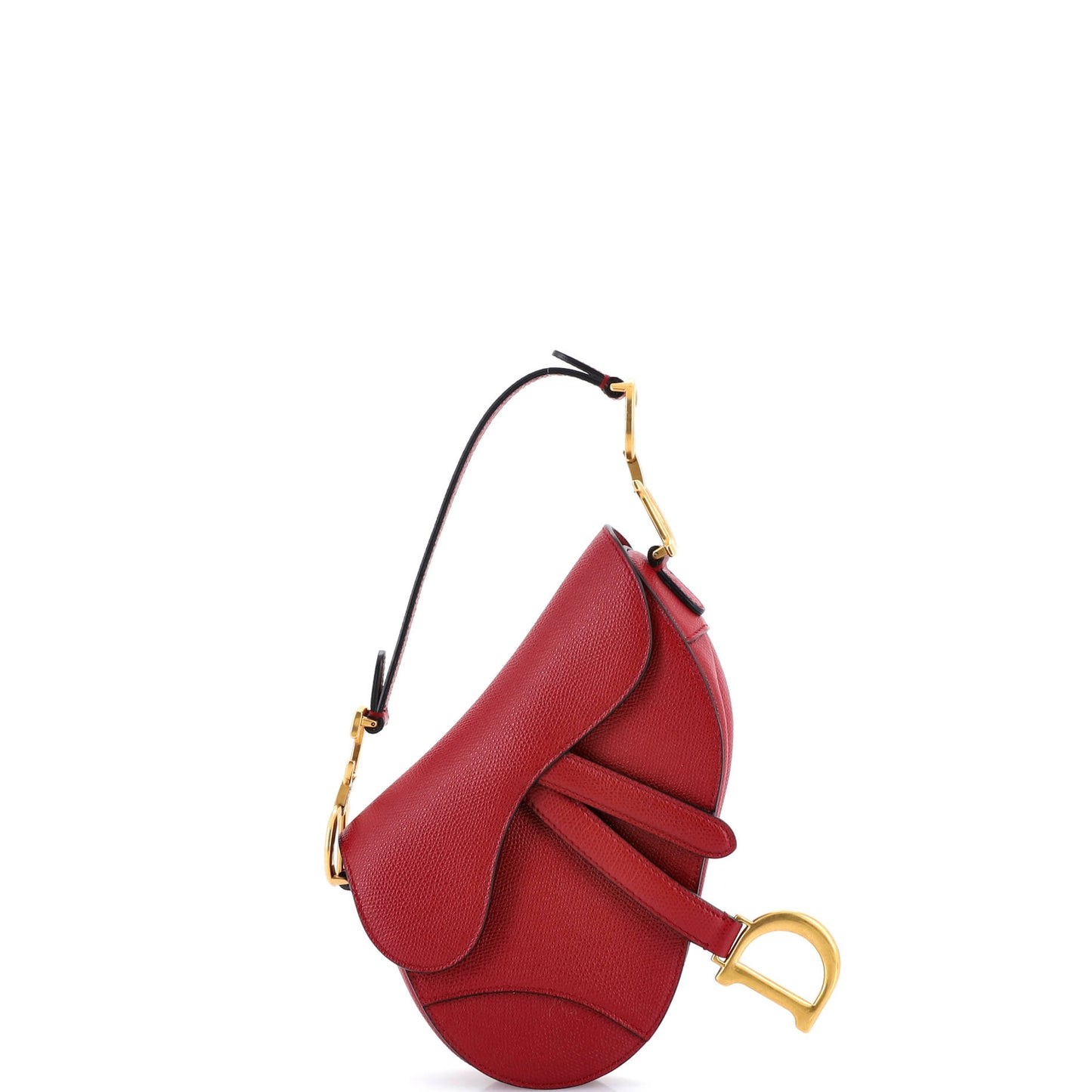 Christian Dior Saddle Leather Mini Handbag