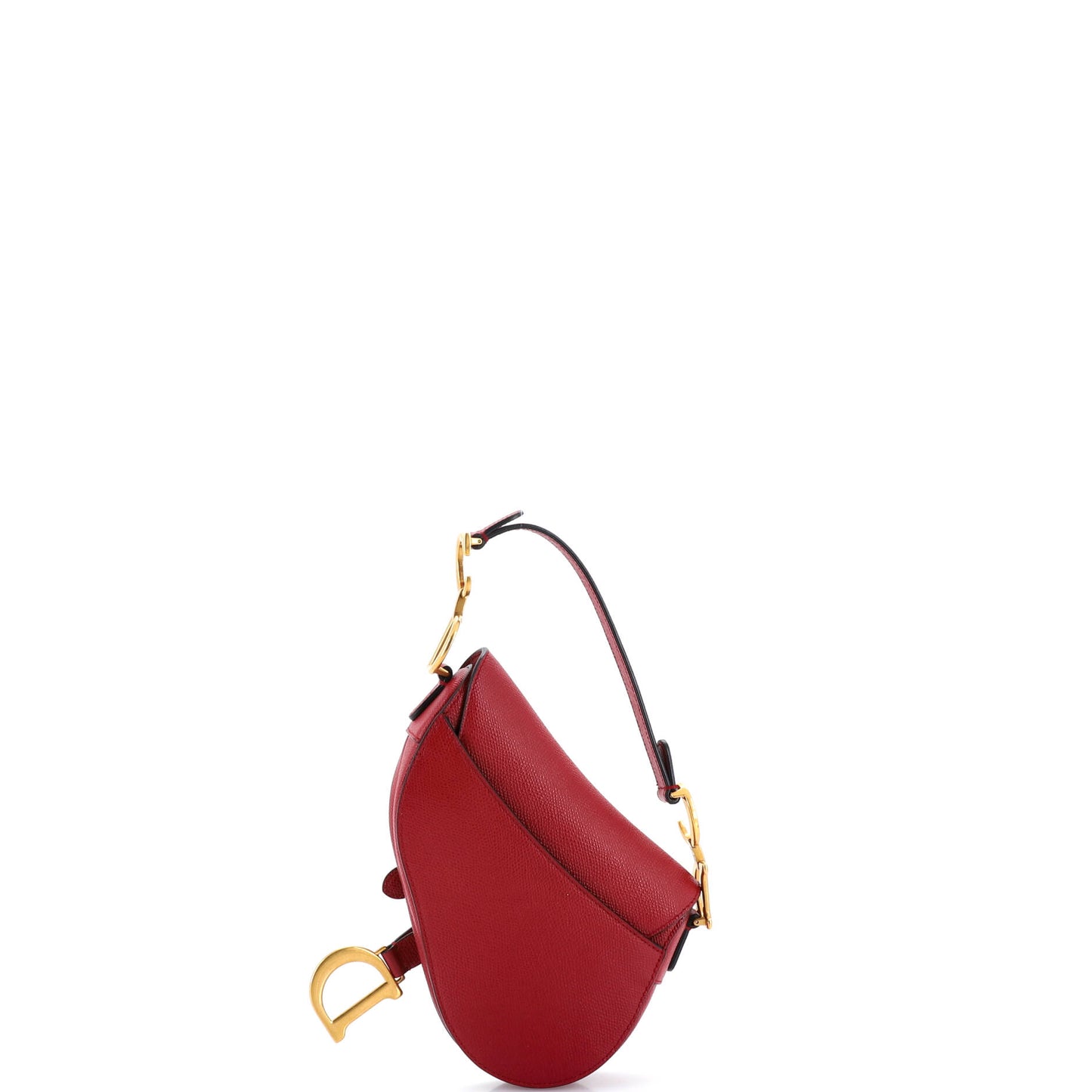 Christian Dior Saddle Leather Mini Handbag