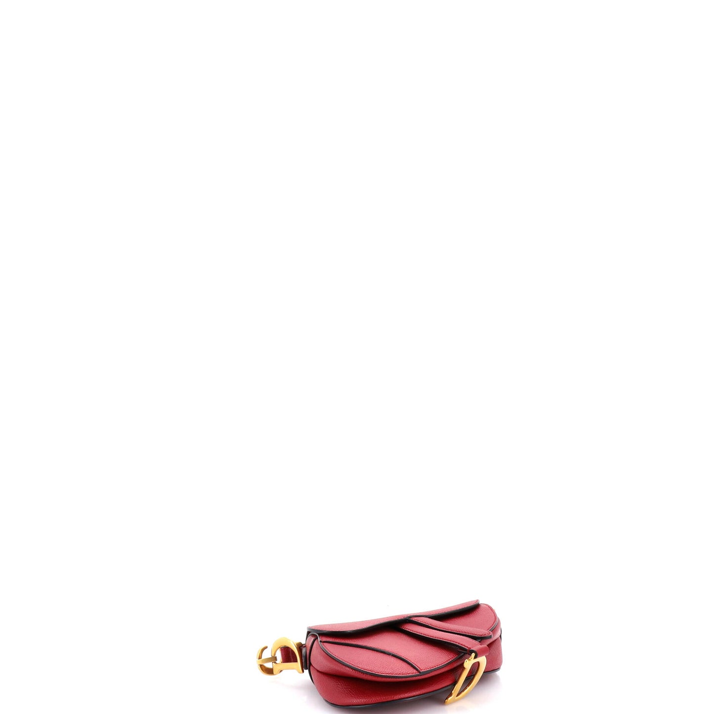 Christian Dior Saddle Leather Mini Handbag