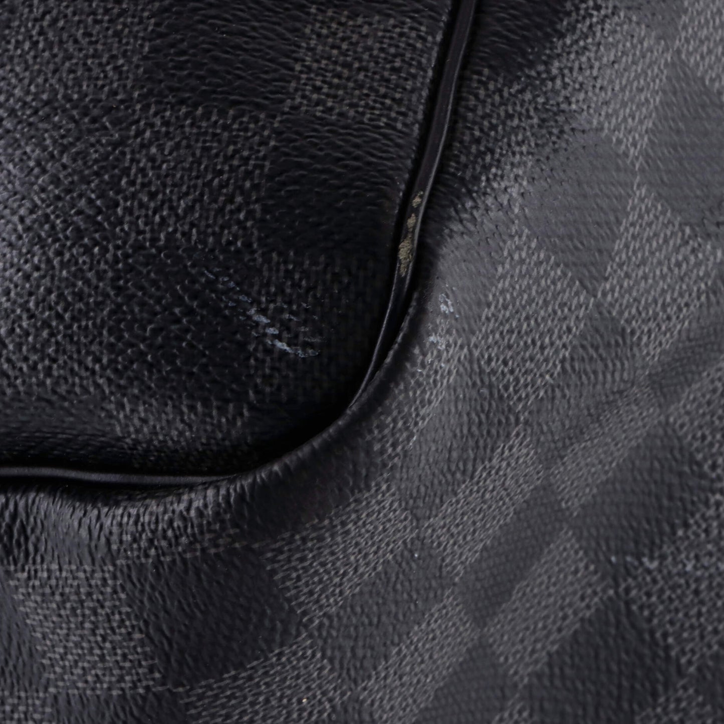 Louis Vuitton Keepall Bandouliere Bag in Damier Graphite 55
