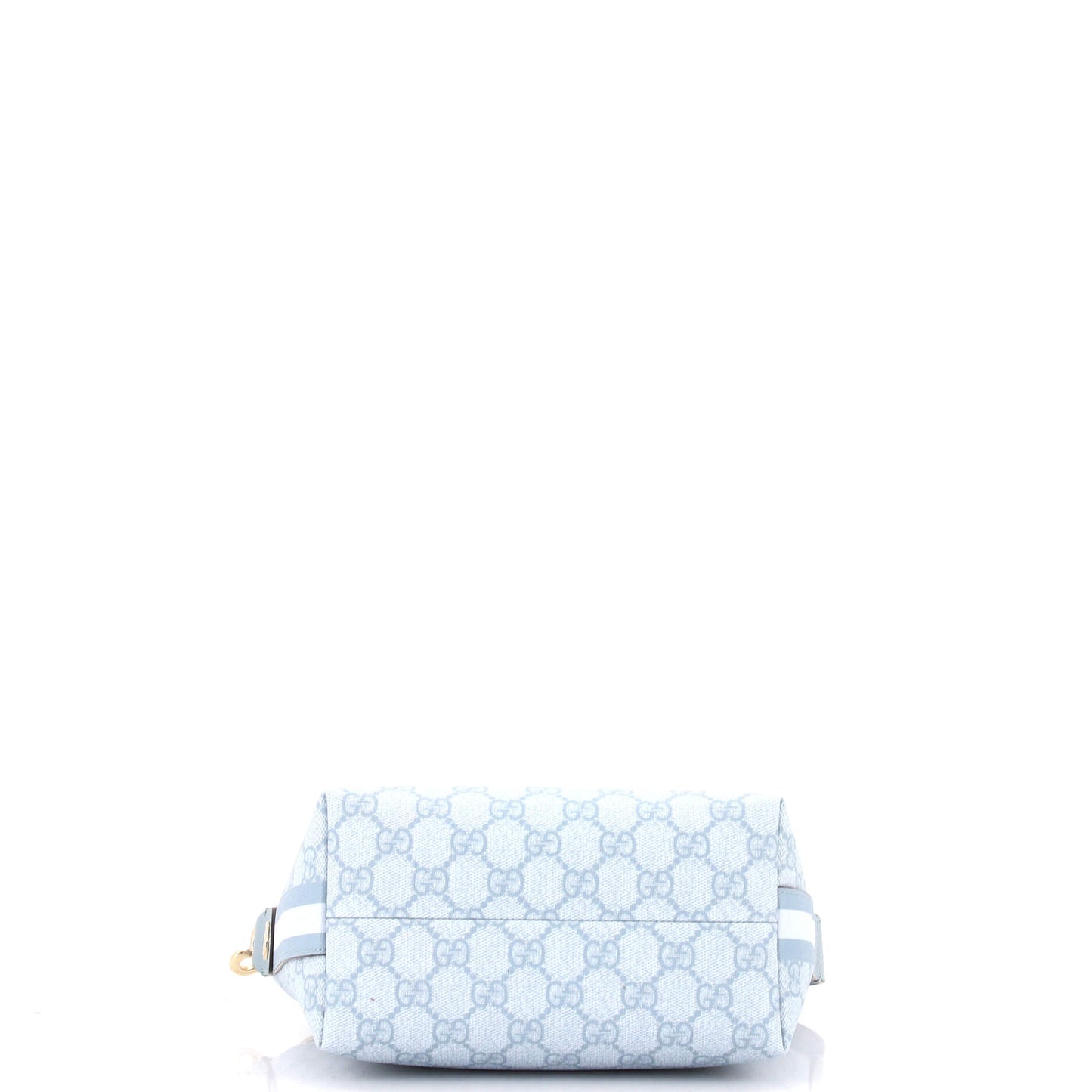Gucci Ophidia Zip Shoulder Bag in GG Coated Canvas Super Mini
