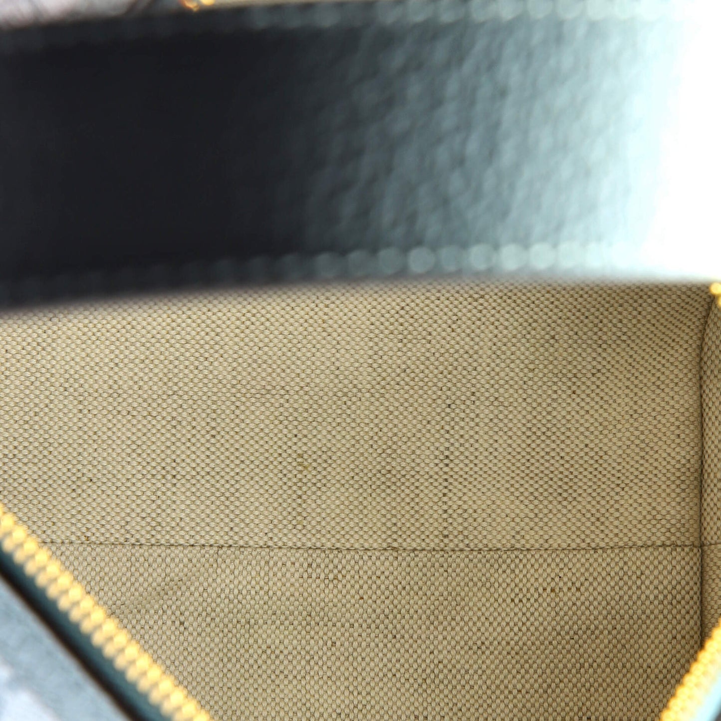 Gucci Ophidia Zip Shoulder Bag in GG Coated Canvas Super Mini