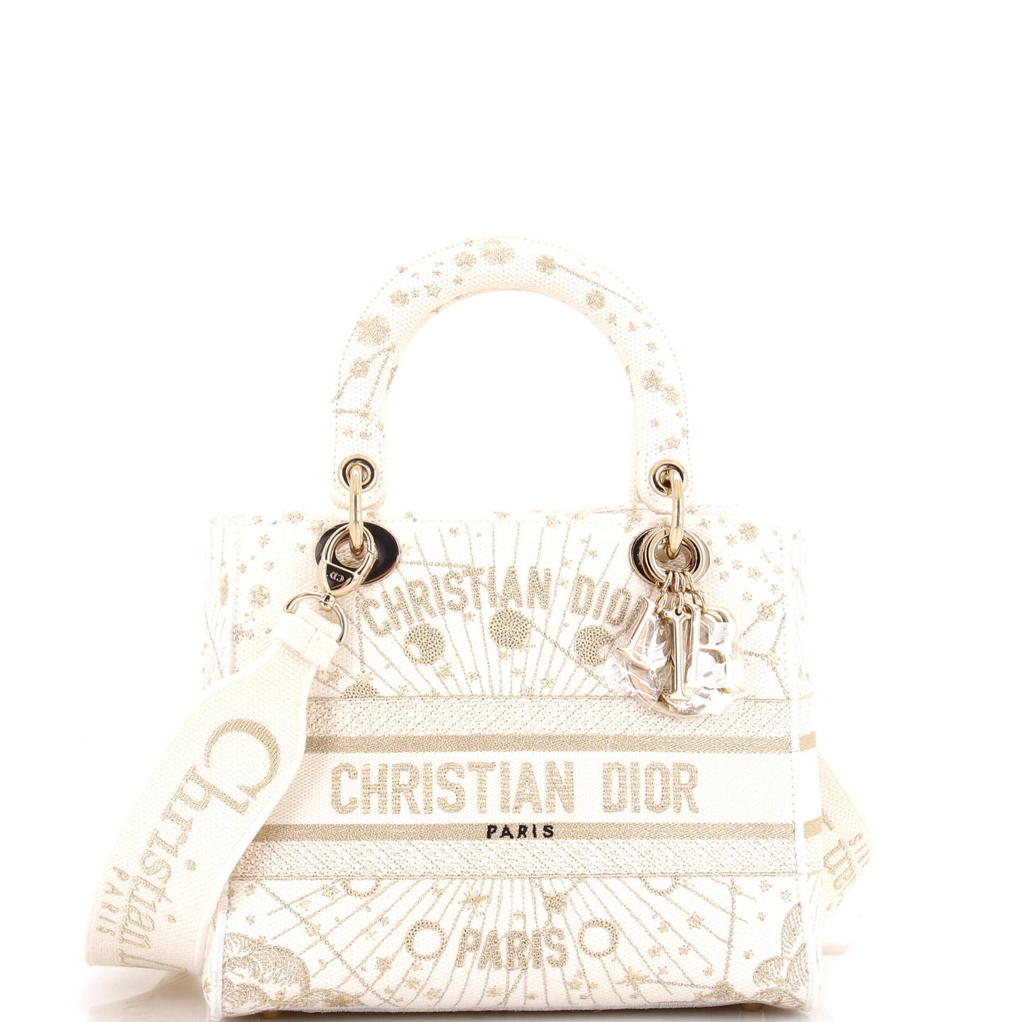 Christian Dior Lady 95.22 Bag, Cannage Embossed Leather, Medium