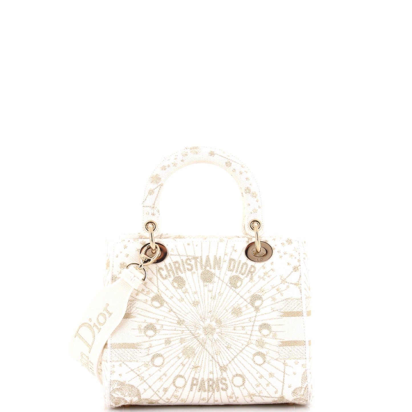 Christian Dior Lady 95.22 Bag, Cannage Embossed Leather, Medium