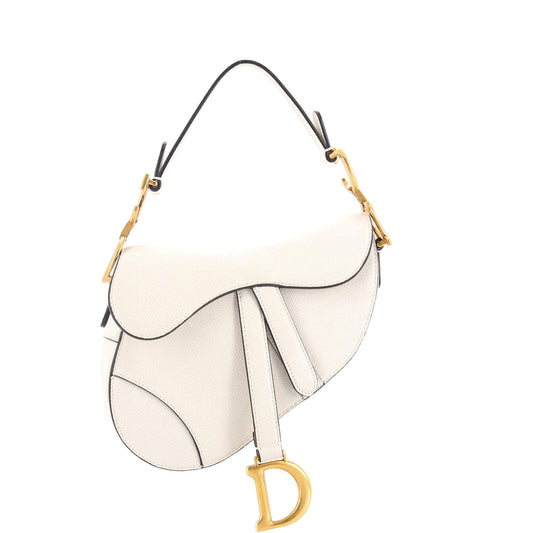 Christian Dior Saddle Leather Mini Handbag