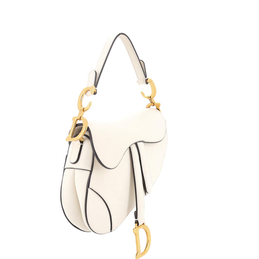 Christian Dior Saddle Leather Mini Handbag