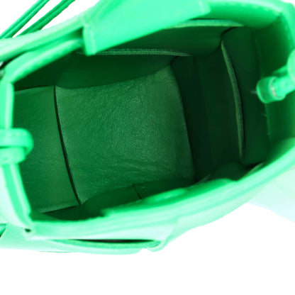 ボッテガ ヴェネタ カセットフォンホルダー クロスボディバッグ マキシ イントレチャート レザー ミニ