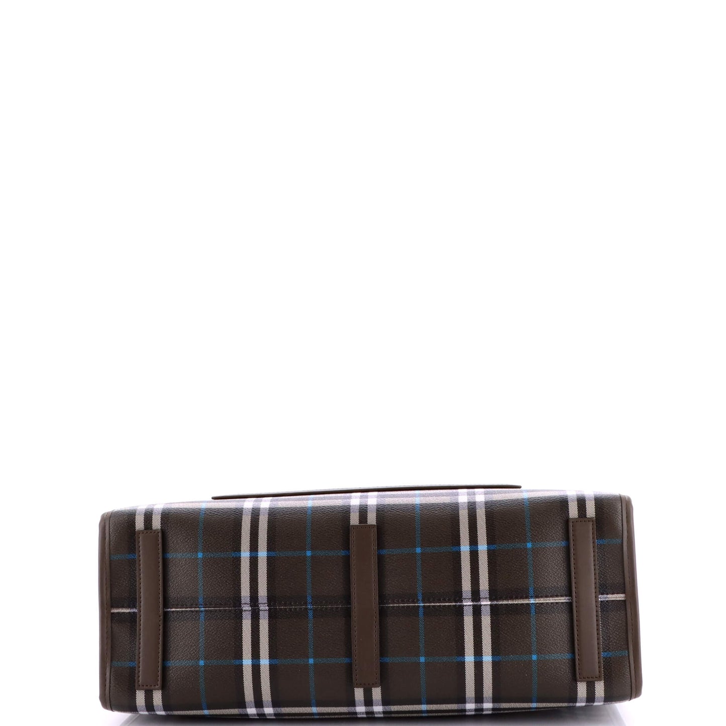 バーバリー フレイヤ ショッピングトート チェック コーティングキャンバス レザー ミディアム