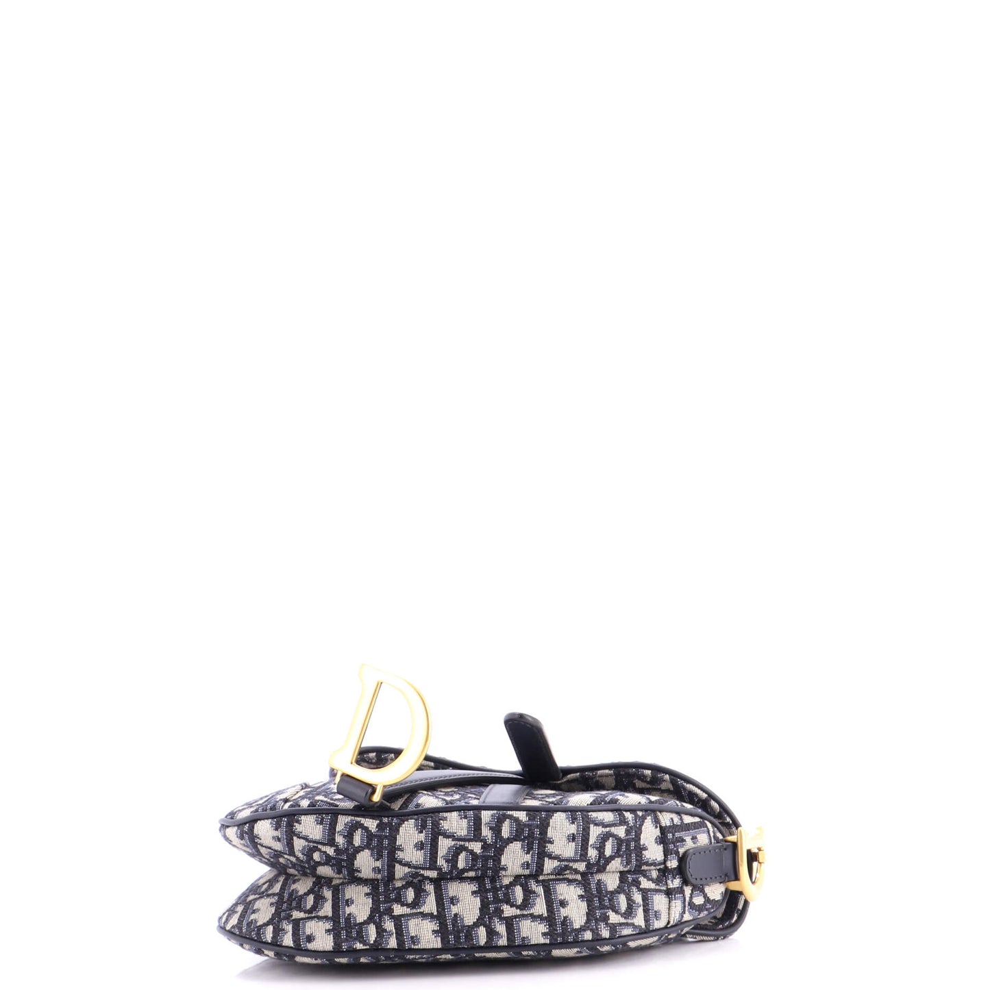 Christian Dior Saddle Handbag Oblique Canvas Mini