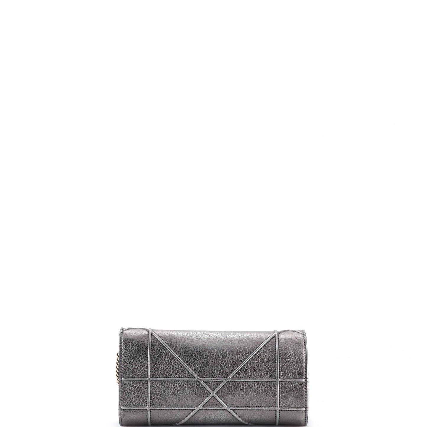 Christian Dior Diorama Croisière Chain Wallet in Grained Calfskin