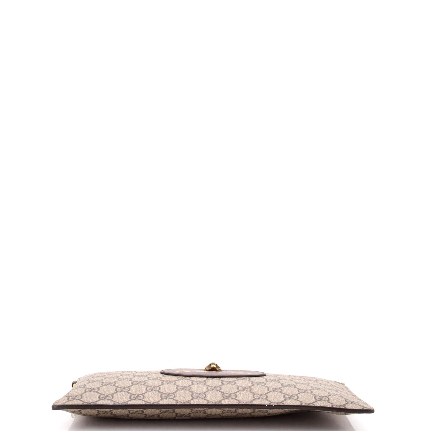 Gucci Neo Vintage Wristlet Pouch in GG Coated Canvas