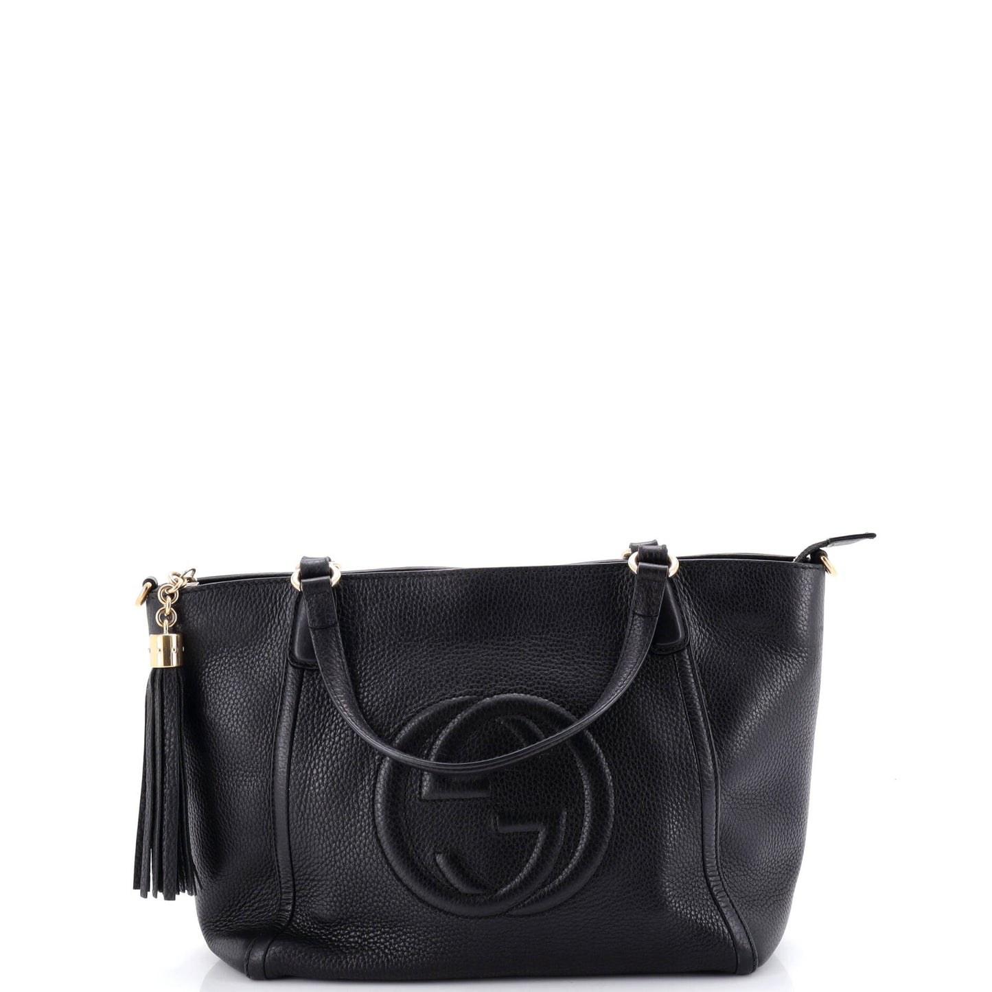 Gucci Soho Convertible Top Handle Bag in Small Leather