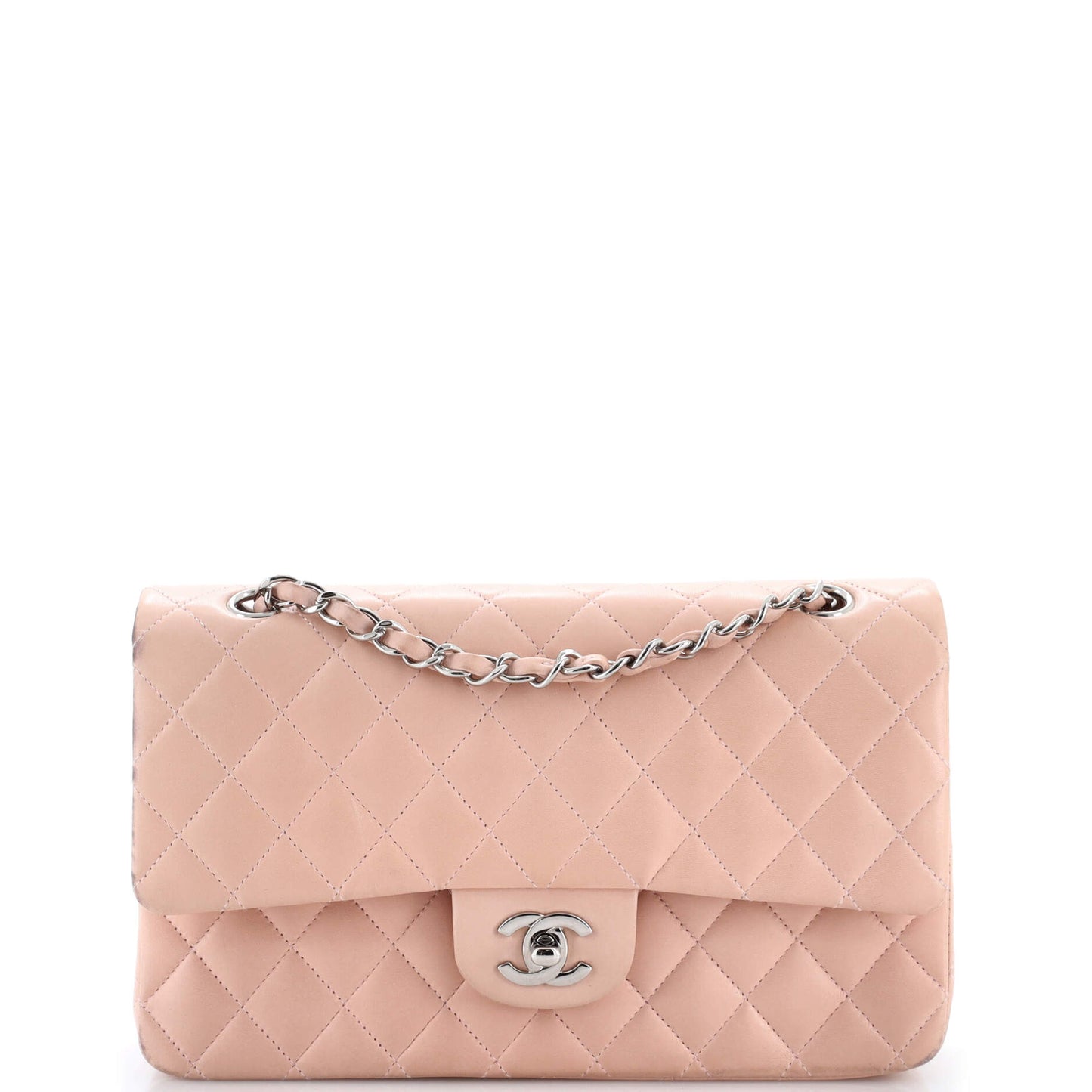 Chanel Classic Double Flap Bag, Quilted Lambskin, Medium
