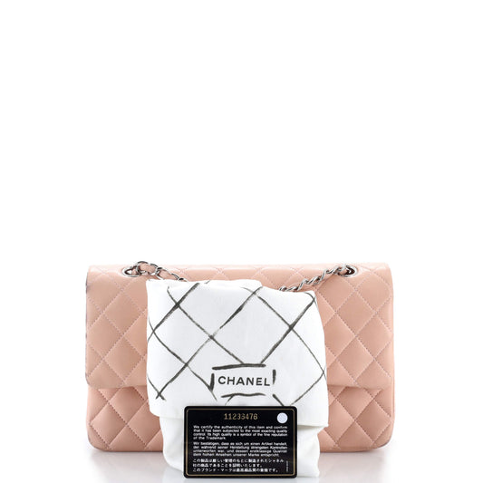 Chanel Classic Double Flap Bag, Quilted Lambskin, Medium