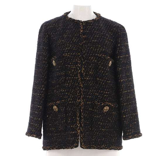 Chanel Women's Paris-New York 4-Pocket Tweed Jacket