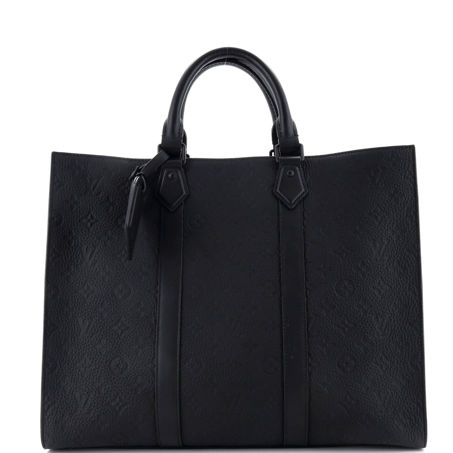 Louis Vuitton Sac Plat 24H Bag in Monogram Taurillon Leather