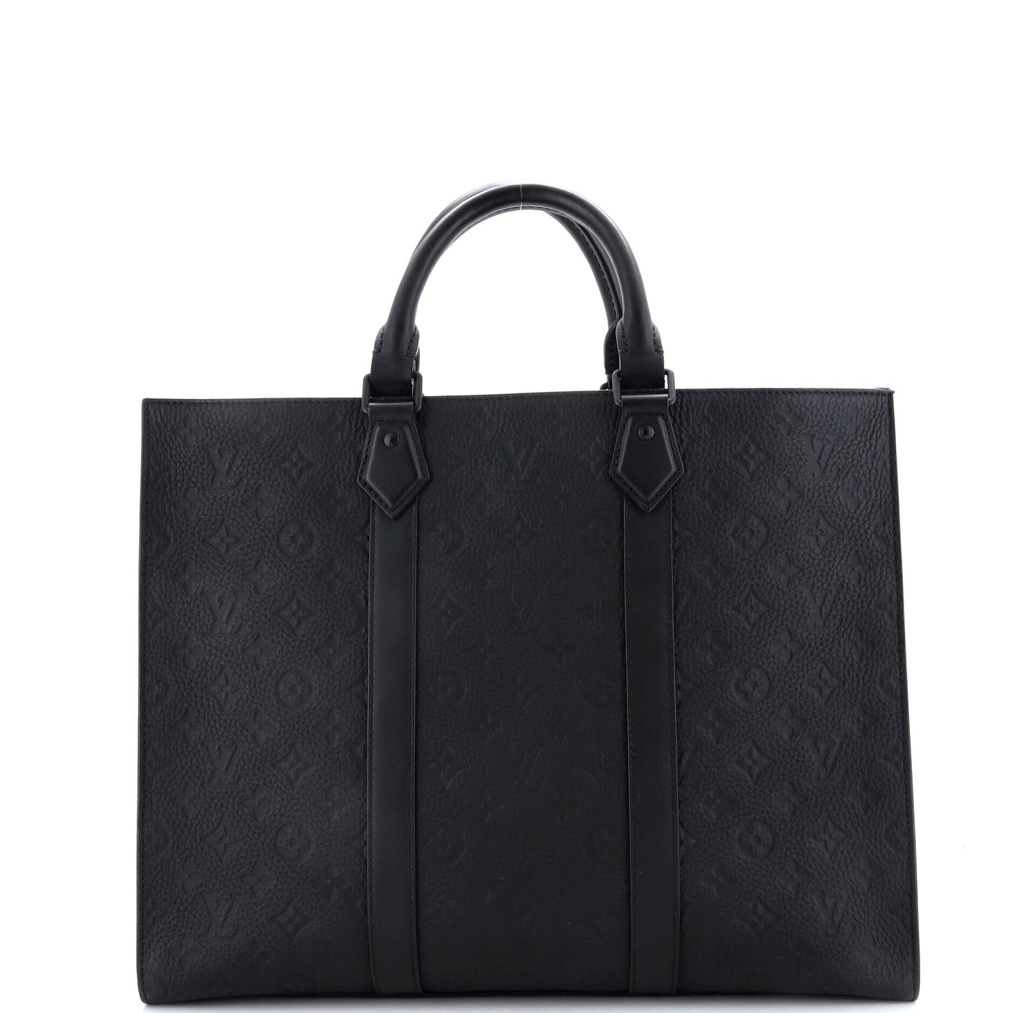 Louis Vuitton Sac Plat 24H Bag in Monogram Taurillon Leather