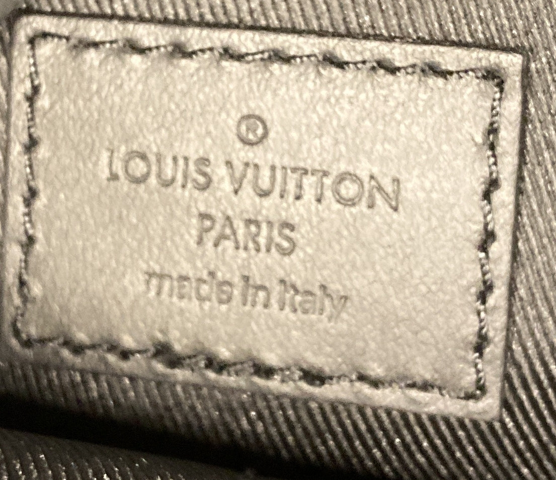 Louis Vuitton Sac Plat 24H Bag in Monogram Taurillon Leather