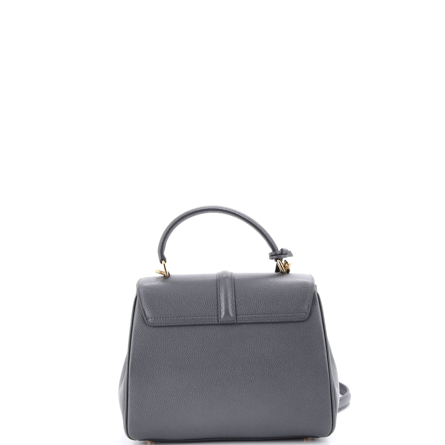 Celine 16 Small Top Handle Bag in Grained Calfskin