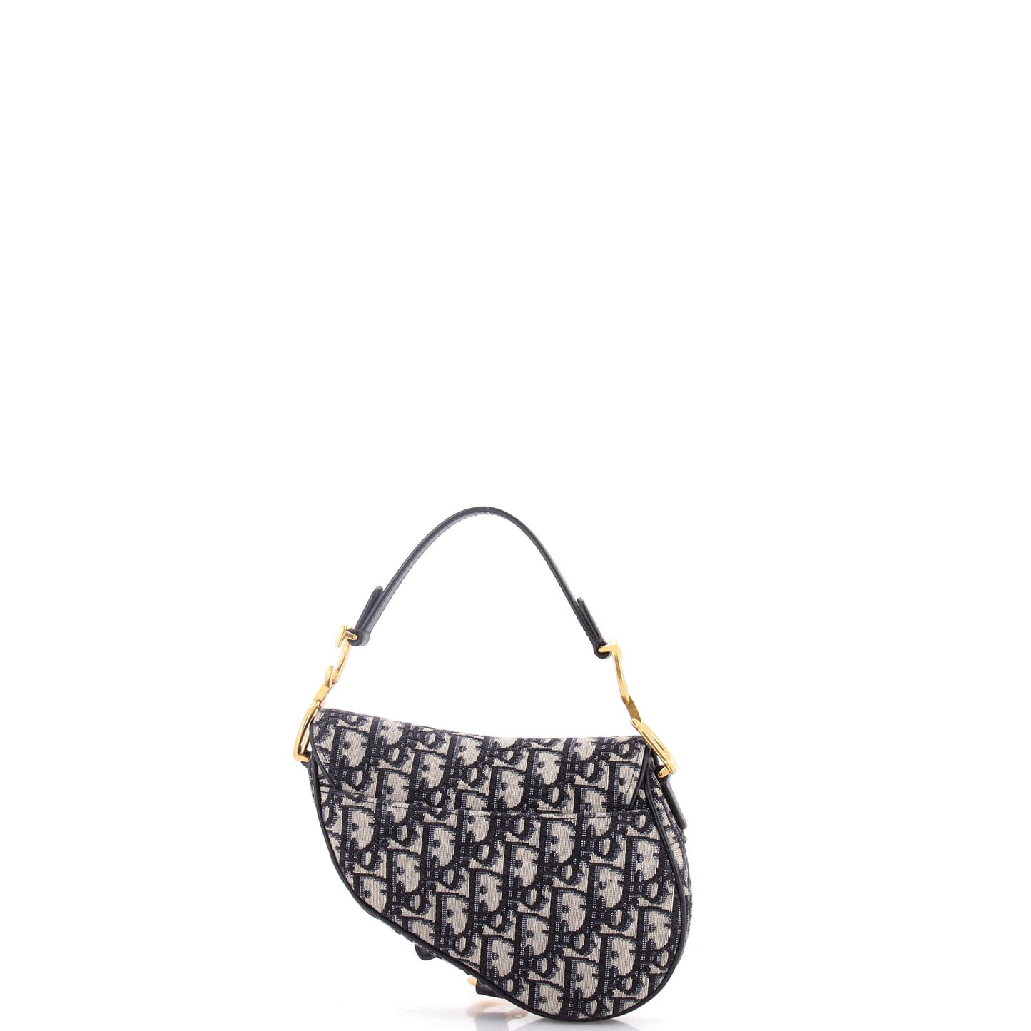 Christian Dior Saddle Handbag Oblique Canvas Mini