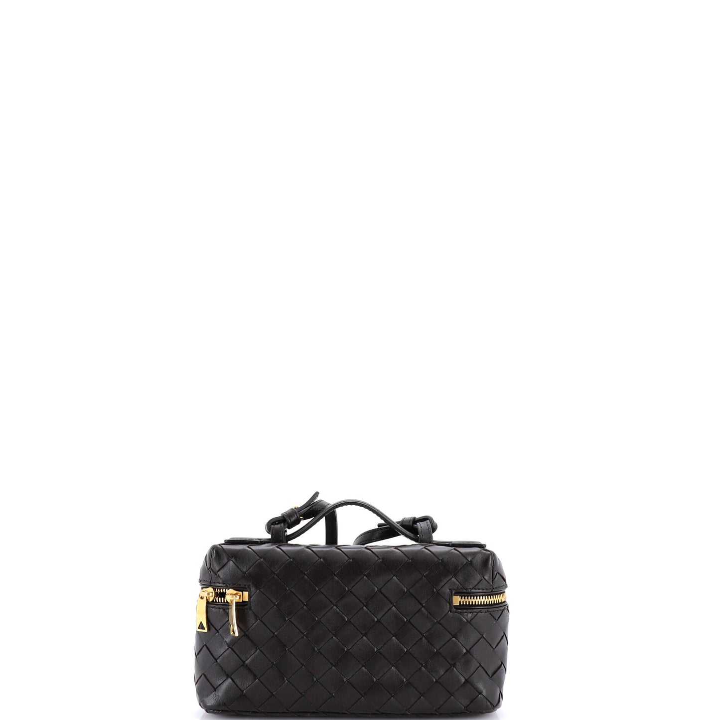 ボッテガ ヴェネタ バンバン バニティ ケース イントレチャート レザー