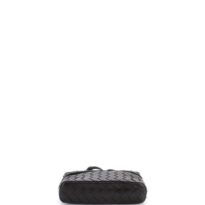 ボッテガ ヴェネタ バンバン バニティ ケース イントレチャート レザー